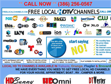 Tablet Screenshot of freelocalchannels.com